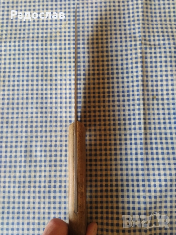 стар касапски нож, снимка 3 - Прибори за хранене, готвене и сервиране - 52836170