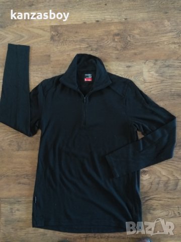 Icebreaker Men's 260 Tech Long Sleeve Half Zip - мерино мъжка блуза С , снимка 5 - Блузи - 44341901