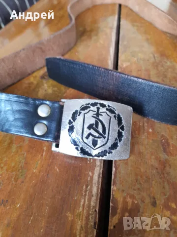 Стар Милиционерски,Полицейски колан #6, снимка 2 - Антикварни и старинни предмети - 50095798