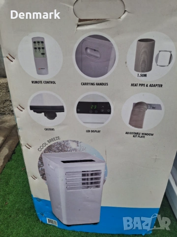 Мобилен климатик -НОВ, снимка 3 - Климатици - 54271182