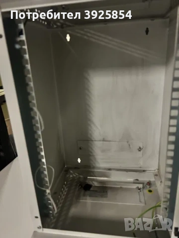Сървърен шкаф 9U – отлично състояние, снимка 2 - Друга електроника - 54085197
