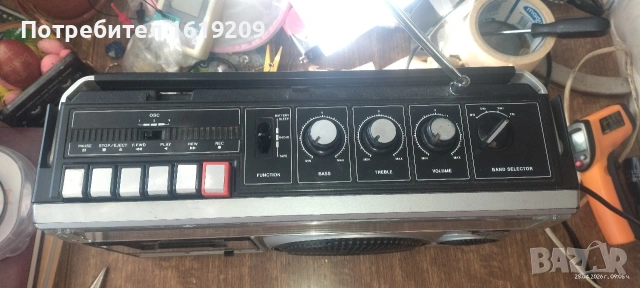 crown моно касетофона , снимка 3 - Радиокасетофони, транзистори - 54308448