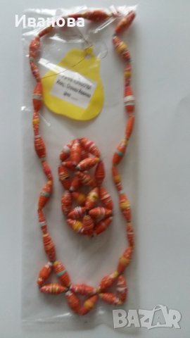 Ръчна изработка на бижута от хартия и квилинг, снимка 3 - Колиета, медальони, синджири - 32110386