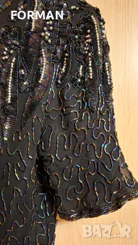 КРАСИВА блуза цялата в пайети хамелеон, снимка 7 - Ризи - 47645453