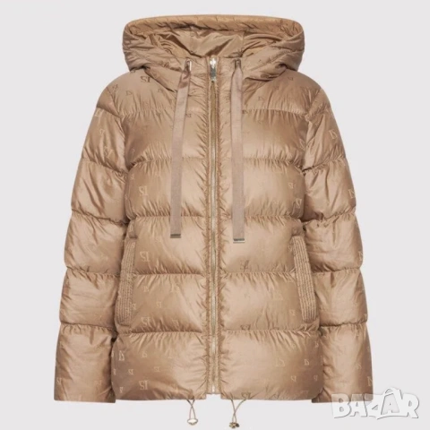 LUISA SPAGNOLI 538405 Дамско Пухено Яке Палто с Две Лица S-M, снимка 6 - Якета - 53226496