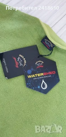 Paul & Shark Cotton Water Repellent Mens Size S НОВО! 100% ОРИГИНАЛ! Мъжка Блуза., снимка 16 - Спортни дрехи, екипи - 48368141