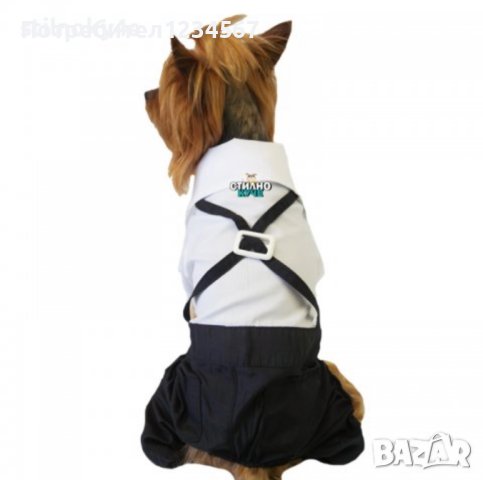 Официален костюм за куче Кучешки смокинг Кучешки дрехи Дрехи за куче Официални кучешки дрехи, снимка 2 - За кучета - 40819966
