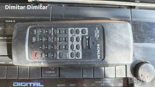 Hitachi с дистанционно. , снимка 8 - Радиокасетофони, транзистори - 56439346