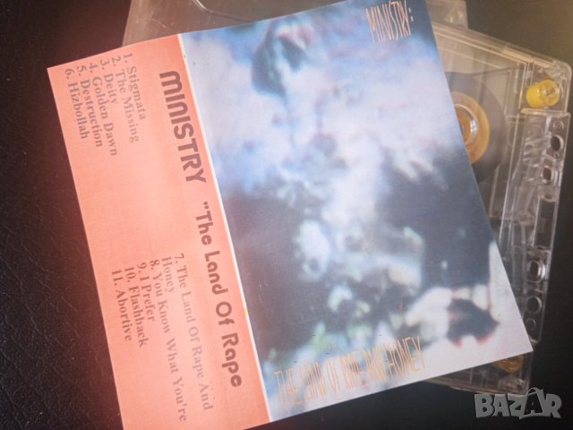 Ministry – The Land Of Rape And Honey - аудио касета