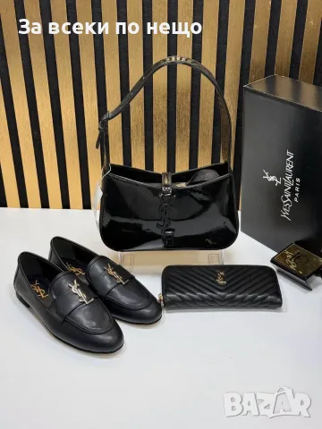 Yves Saint Laurent Дамски Черни Ежедневни Обувки Код SEM-380, снимка 11 - Дамски ежедневни обувки - 55864744