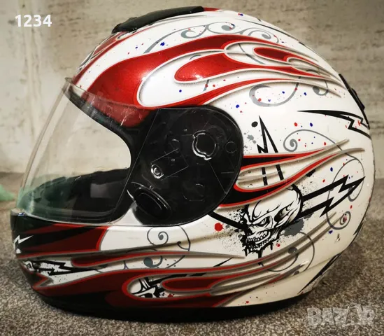 КАСКА шлем HJC размер S (55-56см) за мотоциклет (мотор), скутер, АТВ 