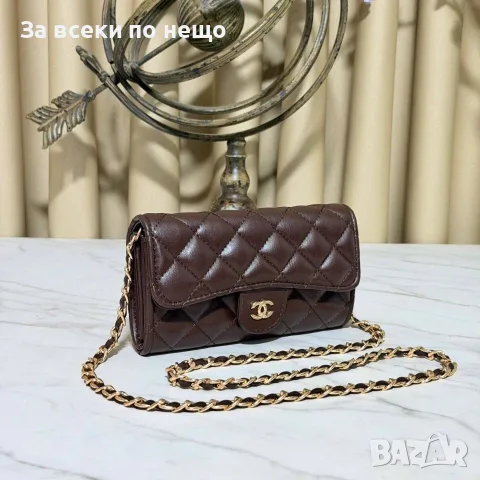 Chanel Дамска Чанта С Дълга Дръжка За През Рамо Шенел - Различни Цветове Код E9, снимка 12 - Чанти - 55790030