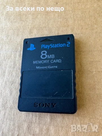 8MB ОРИГИНАЛНА мемори карта за Плейстейшън 2 Playstation 2 PS2, снимка 3 - Аксесоари - 50876170