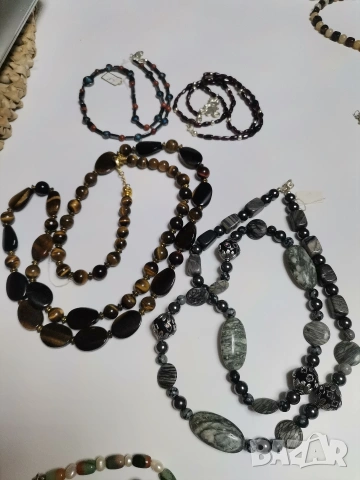 САМО 50 Евро!!! 23 БРОЯ гердани и колиета от натурални камъни, снимка 9 - Колиета, медальони, синджири - 53343088