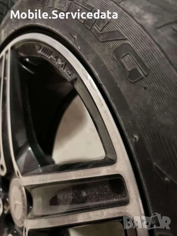 Оригинални AMG джанти 18” за W205 с гуми 245/40ZR18 – ТОП състояние!, снимка 7 - Гуми и джанти - 53879407