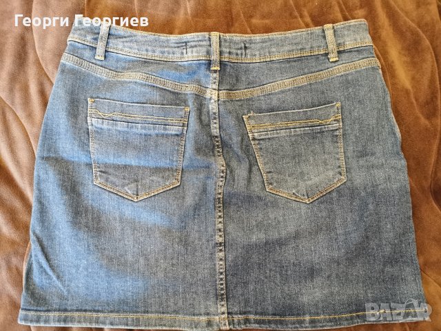 Дънкова пола, снимка 3 - Поли - 40491751