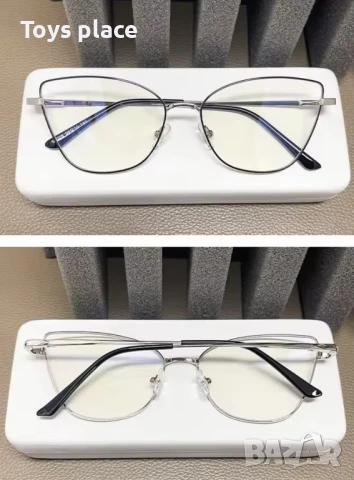 Нова олекотена метална рамка за диоптрични очила тип котешко око , снимка 4 - Слънчеви и диоптрични очила - 51130886