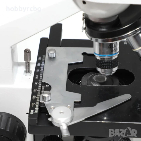 Професионален биологичен тринокулярен микроскоп 40х-1600х за STEM кабинети, училища, научни дейности, снимка 6 - Медицинска апаратура - 50769423