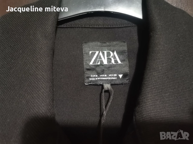 Овърсайз деним риза Zara, снимка 2 - Ризи - 52152667