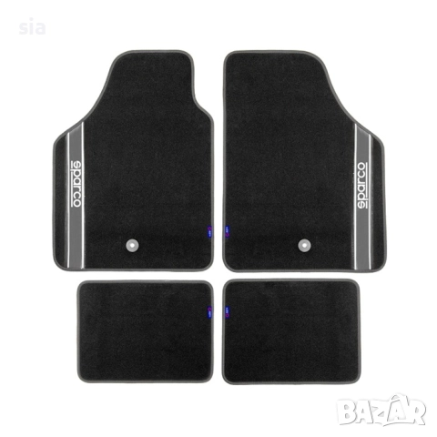 Стелик за кола, Универсален модел със сив кант Sparco, 4бр в к-т, снимка 2 - Аксесоари и консумативи - 51441917