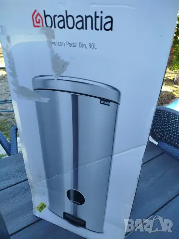  Продавам нов кош за боклук Brabantia New Icon 30 л, черен – с транспортен дефект, снимка 9 - Други - 47727202
