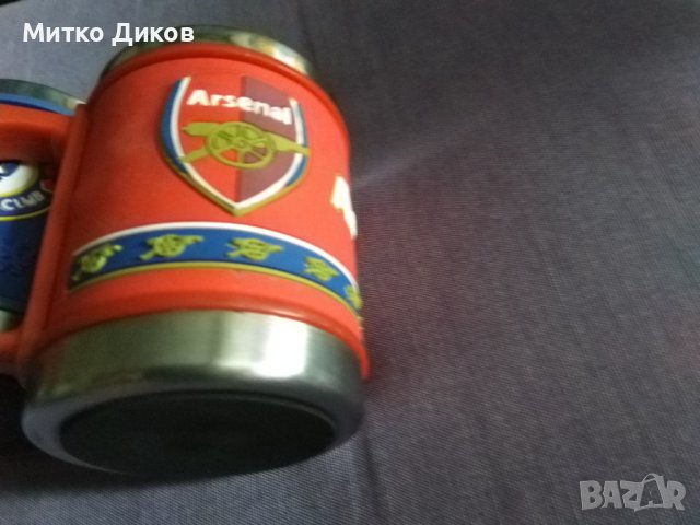 Метални чаши нови  за варене на чай-кафе и пиене- Челси, снимка 8 - Футбол - 42170056