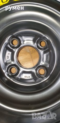 Резервна гума патерица от тойота ярис 2016г, снимка 3 - Гуми и джанти - 42909901