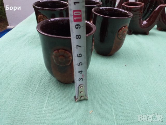 Керамичен сервиз 13 части, снимка 9 - Чаши - 34309854