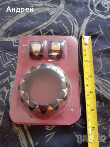 Стар комплект гривна и обици, снимка 6 - Други ценни предмети - 30048051