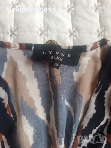 Елегантна рокля LINNE, снимка 4 - Рокли - 51972778