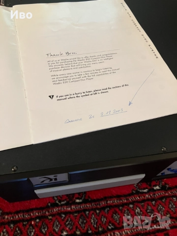 wadia 830 CD player, снимка 10 - Аудиосистеми - 52237177