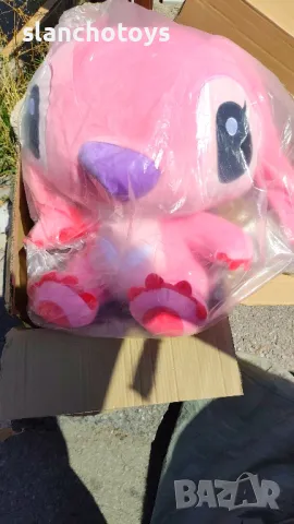 Стич,розов,150см, 120см,100см, снимка 10 - Плюшени играчки - 44383514