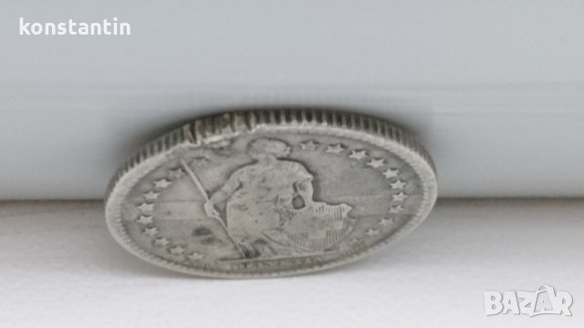 СРЕБЪРЕН ФРАНК 1886 ШВЕЙЦАРИЯ, снимка 3 - Нумизматика и бонистика - 33813916