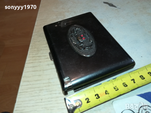 МЕТАЛНА ТАБАКЕРА СЪС ЗАПАЛКА 1503241615, снимка 7 - Колекции - 44782071