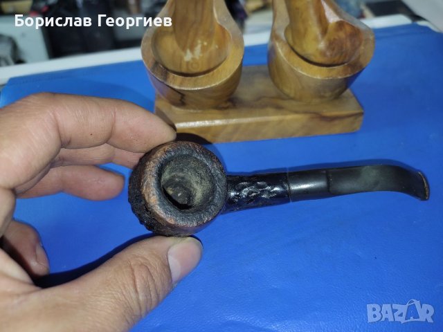 Лула за тютюн real briar заедно със стойка за две лули, снимка 5 - Лули - 40290977