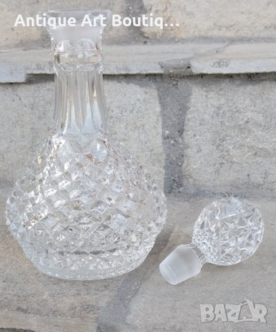 Кристална гарафа, снимка 2 - Сервизи - 42865234