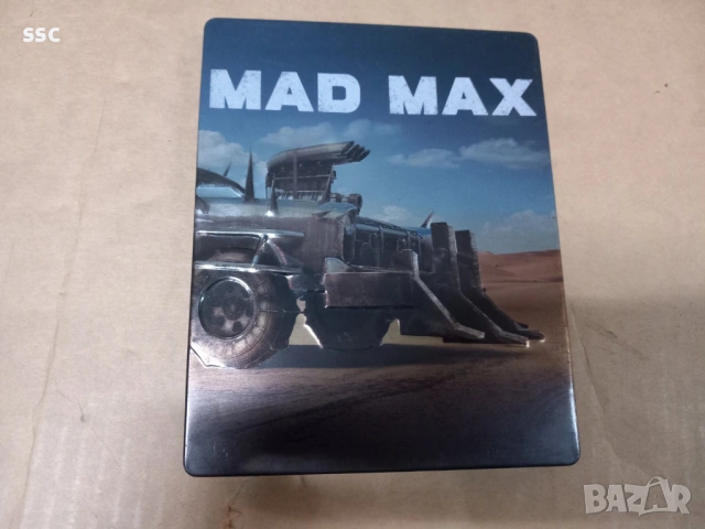 PS4 mad max метална кутия+карта