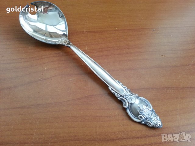 Руски посребрен прибор за сервиране мнц, снимка 1 - Антикварни и старинни предмети - 37347979