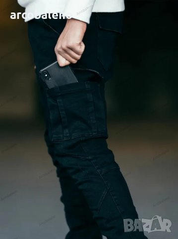 Нов стил мъжки тесни дънки със странични джобове, 2цвята - 023, снимка 9 - Дънки - 39286924