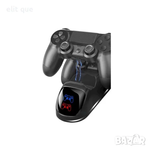 Докинг станция за зареждане на два PS4 контролера, снимка 2 - Аксесоари - 55708893
