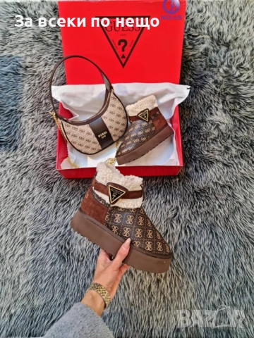 Guess Дамска Чанта Гес - Налични Различни Цветове Код SK587, снимка 7 - Чанти - 53092079