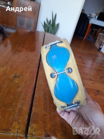 Стара детска играчка,барабан,барабанче #4, снимка 4 - Антикварни и старинни предмети - 38629095