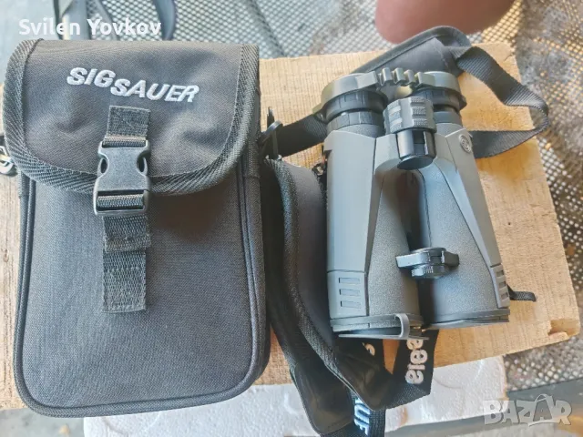 Продавам нов бинокъл зиг зауер12x50, снимка 7 - Екипировка - 49416180