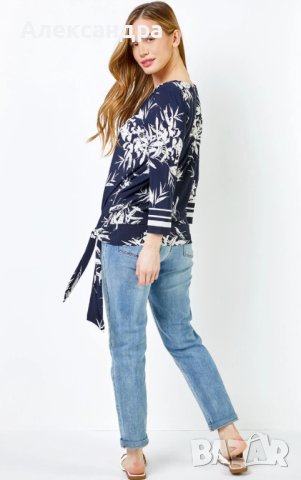 Спортно-елегантна блуза, снимка 3 - Блузи с дълъг ръкав и пуловери - 42384107