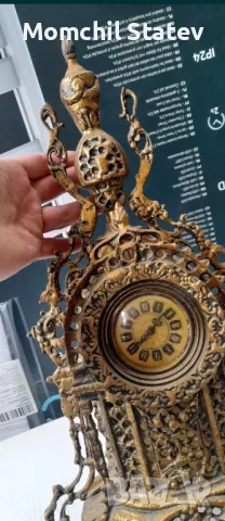 Винтидж часовник, снимка 3 - Антикварни и старинни предмети - 48395346