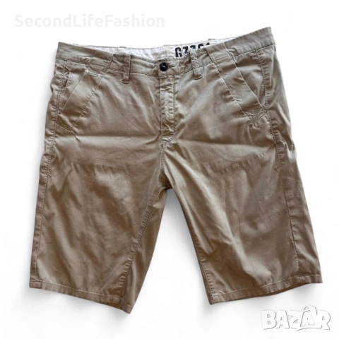 Дамски къси панталони G-Star Raw Laundry Bronson Chino, размер 30, кафяви