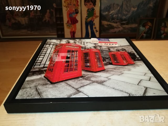 UK-ENGLAND-ТЕЛЕФОННИ КАБИНИ 3011211656, снимка 3 - Антикварни и старинни предмети - 34981021