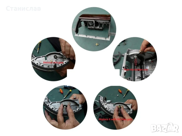 Зъбни колела за MMI дисплей на Audi A8 D3, снимка 3 - Части - 50631755