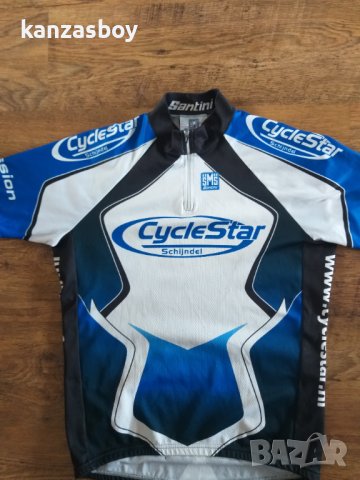 sms santini - страхотно мъжко джърси Л размер, снимка 5 - Тениски - 40422820