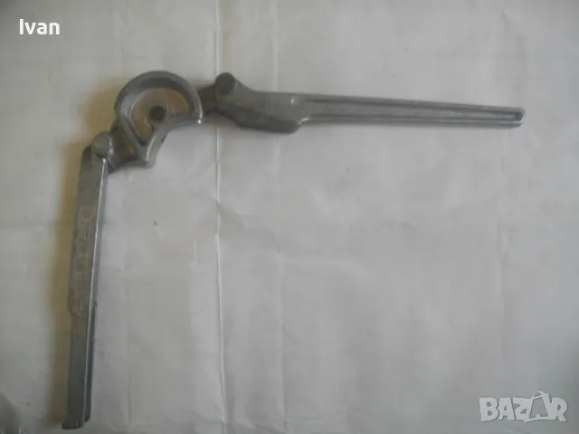 ROTHENBERGER 12мм РЪЧЕН ТРЪБОГИБ УРЕД ЗА ОГЪВАНЕ НА ТРЪБИ РАЗМЕР ДИАМЕТЪР Ф12мм РАДИУС R35 ПОЧТИ НОВ, снимка 12 - Други инструменти - 49544790